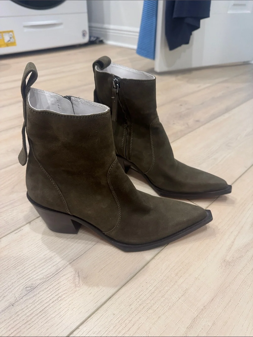 ONCEPT Nashville Ankle Boots | Autumn Moss | Size 6
